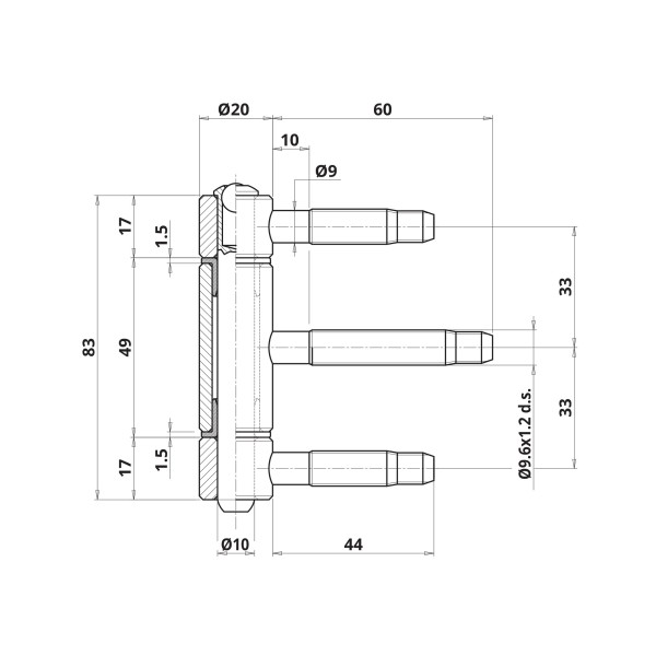 SPONA NASADILA TROKRAKA FI 20